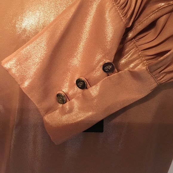 NWT Satin Lauren by Ralph Lauren dress shirt - Picture 3 of 3